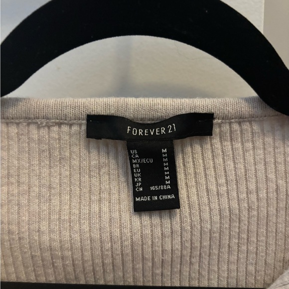 Forever 21 Ribbed Long Sleeve Sweater - Picture 2 of 4